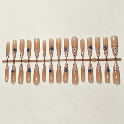Chic Polka Dot Press-On Nail Tips Stornfield
