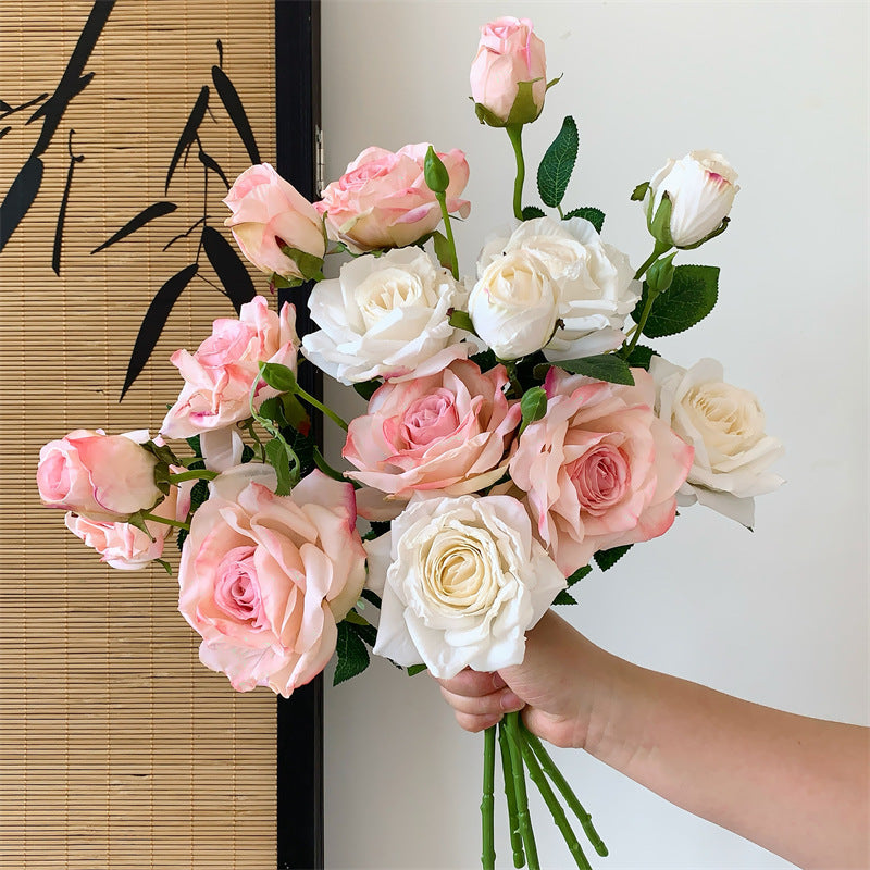 Elegant Faux Rose Stem