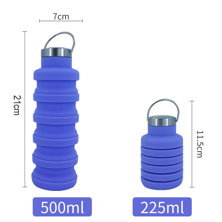 Ladies Foldable Silicone Water Bottle Stornfield