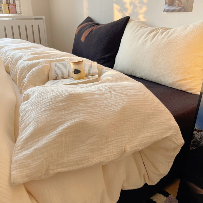 Ultra Soft Textured Duvet Cover Set