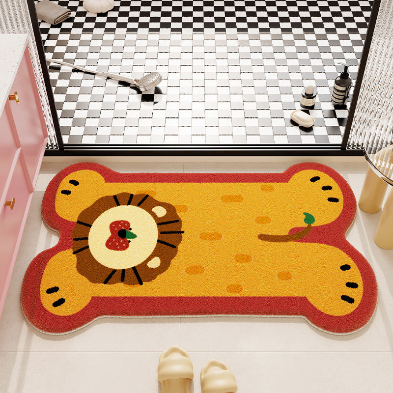 Cute Puppy Shaped Bath Mat
