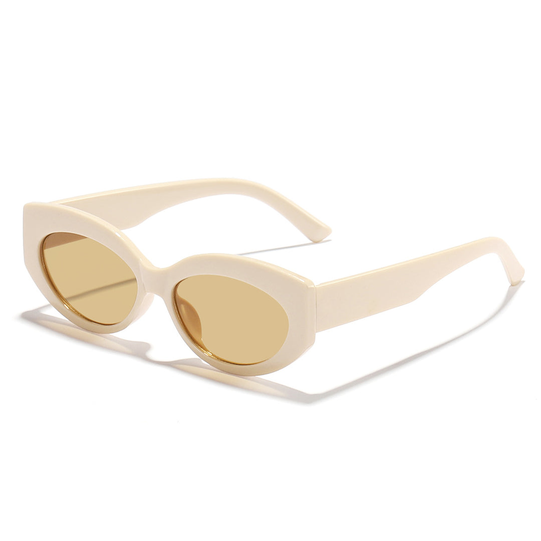 Ladies Cat-Eye Sunglasses with Playful Transparency Design Stornfield
