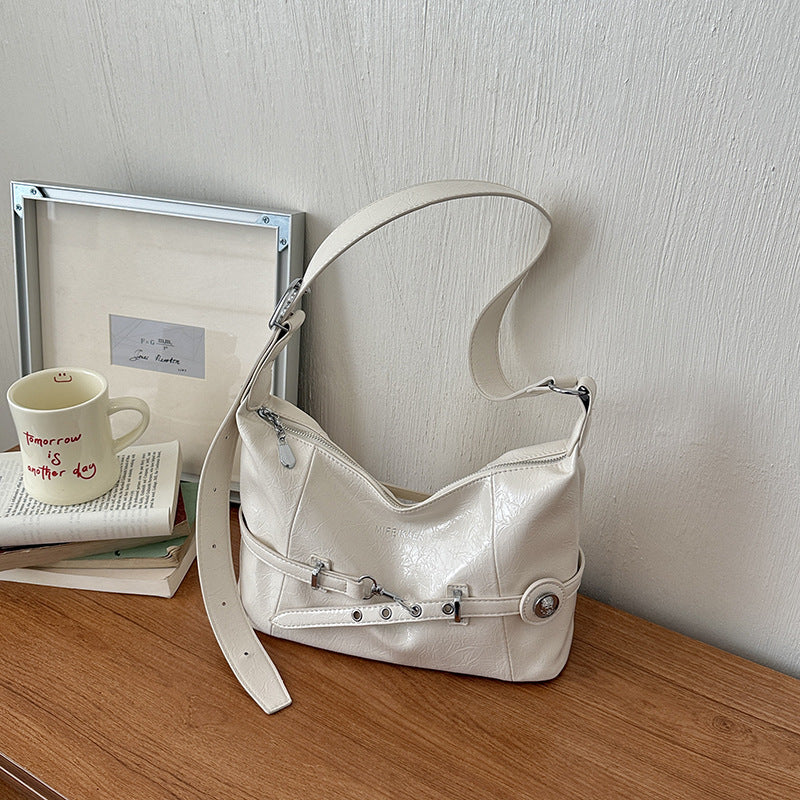 Modern Soft Leather Shoulder Bag
