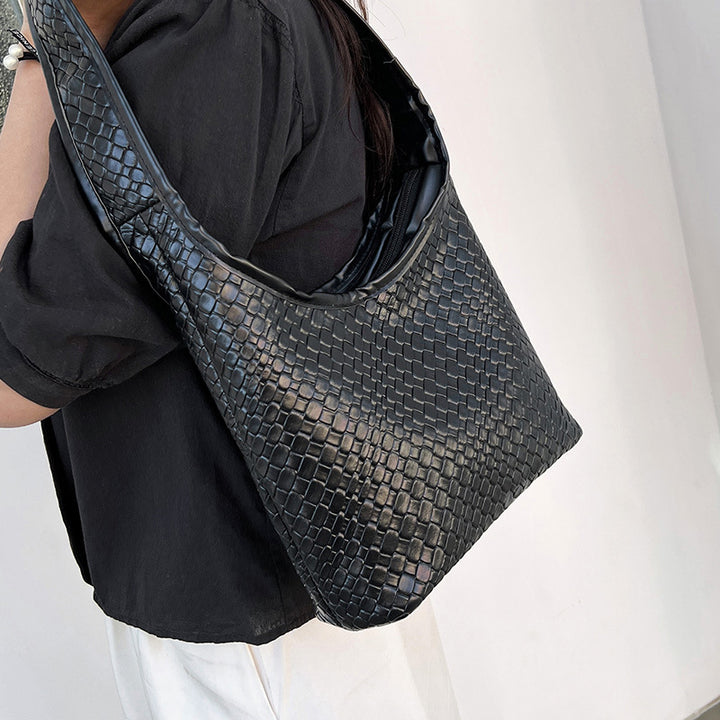 Textured Woven Hobo Bag Stornfield