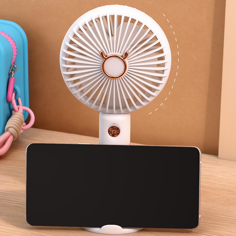 Ladies Portable Mini Fan with Swiveling Head Stornfield
