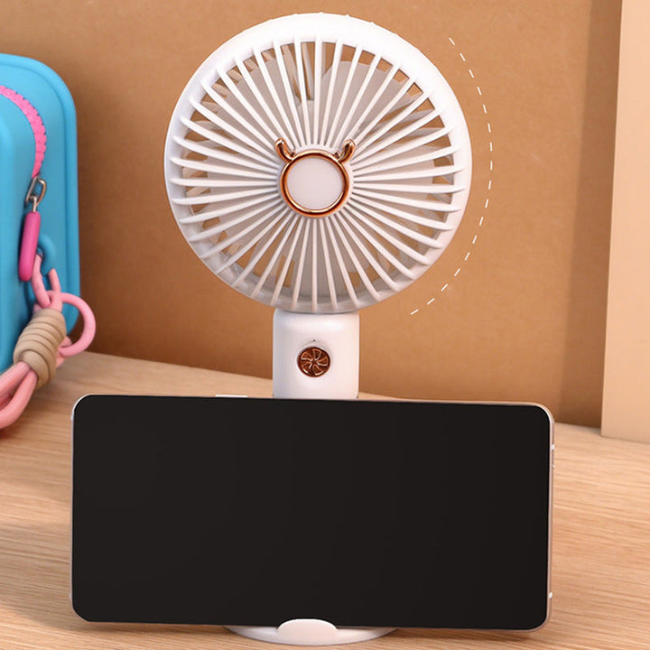 Ladies Portable Mini Fan with Swiveling Head Stornfield