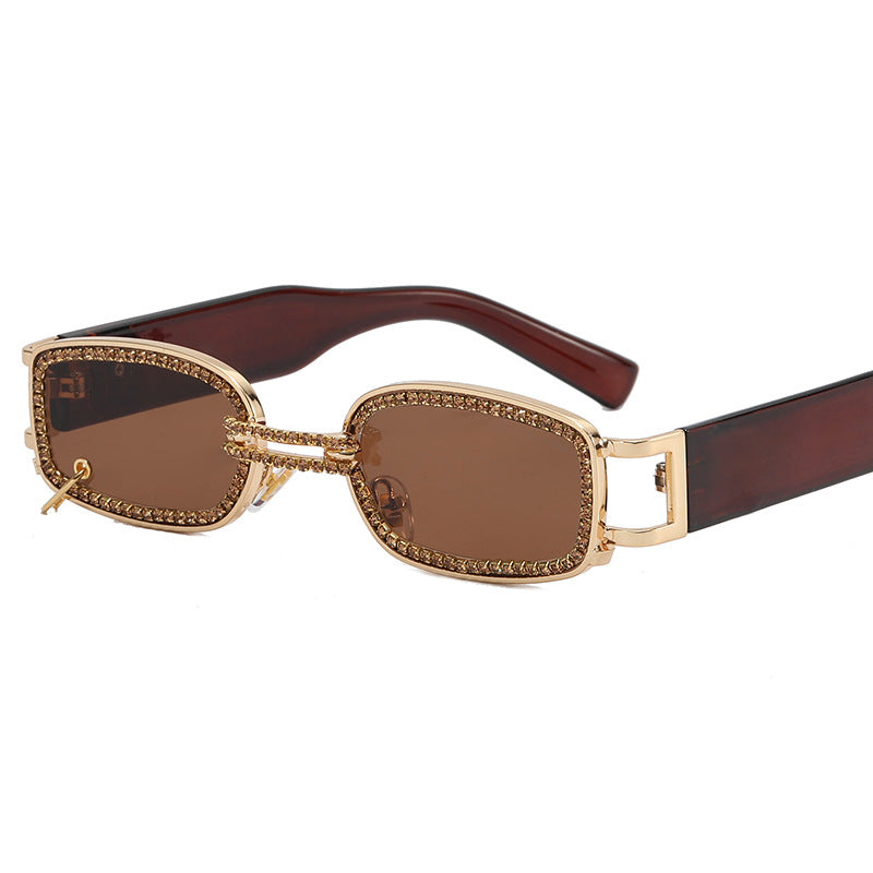 Women's stylish sunglasses with sparkling crystal frame Stornfield