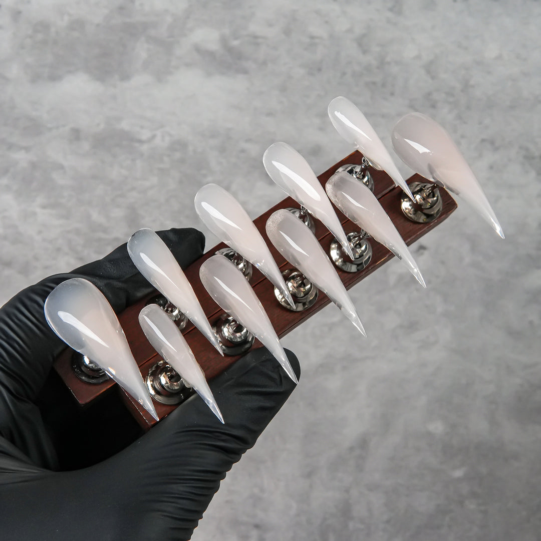 Elegant Stiletto Press-On Nail Tips