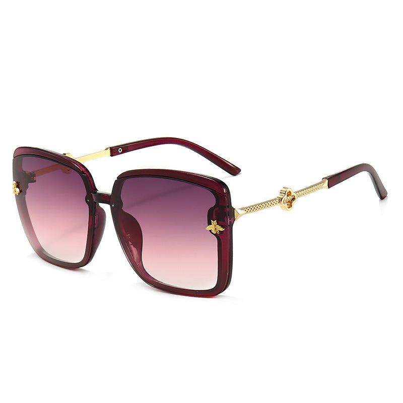 Luxe Oversized Square Frame Sunglasses Stornfield