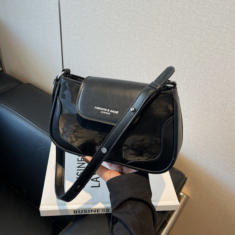 Sleek Metallic Crossbody Bag Stornfield
