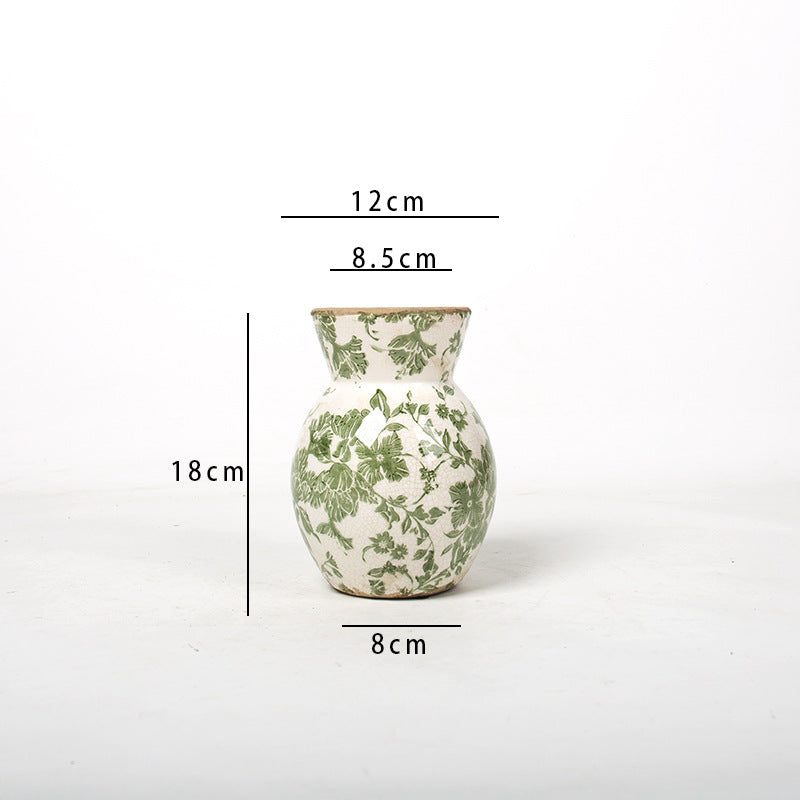 Floral Ceramic Vase Stornfield