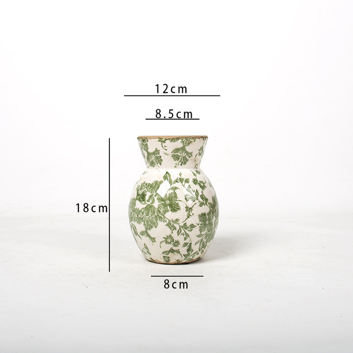 Floral Ceramic Vase Stornfield