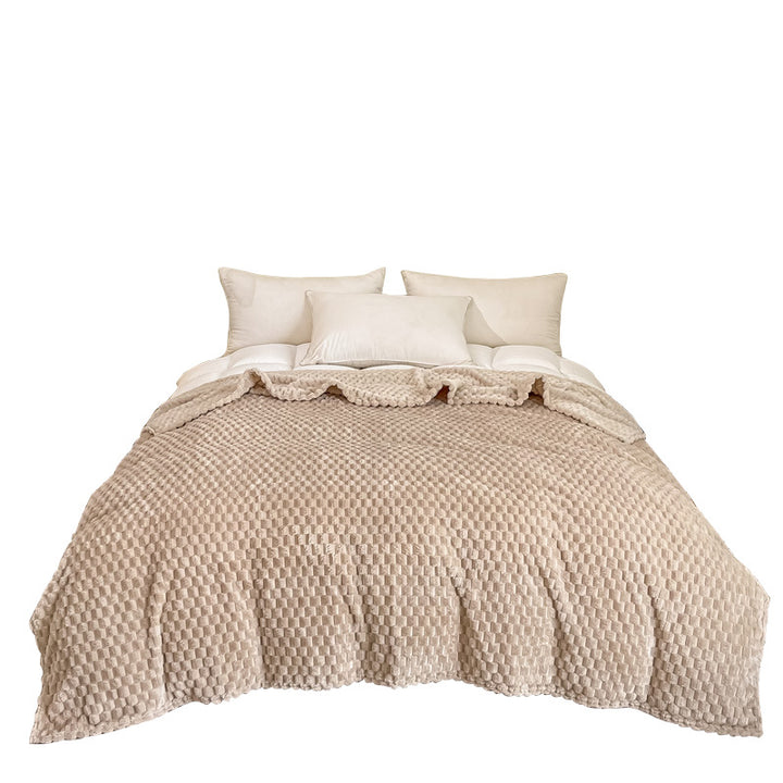 Luxurious Textured Throw Blanket Stornfield