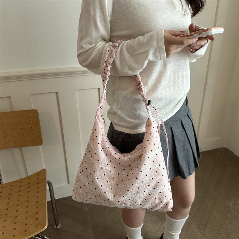 Stylish Fabric Slouchy Hobo Bag