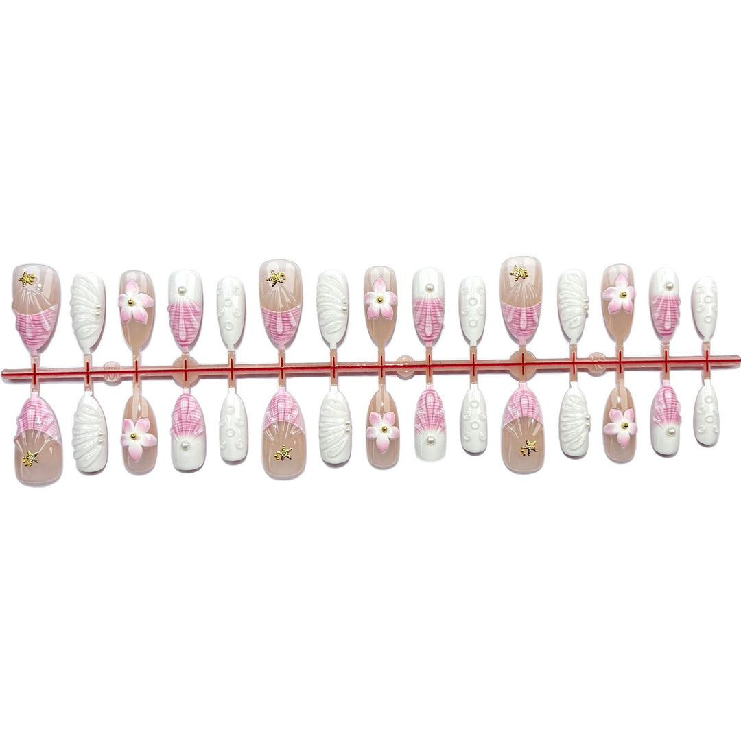 Artistic Press-On Nail Design Collection