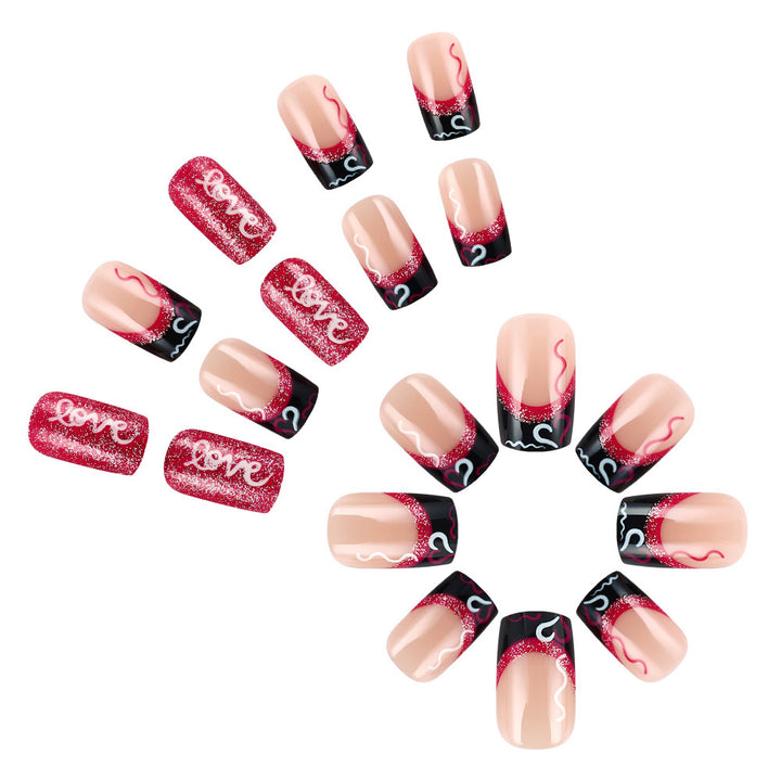 Glamorous Glitter Nail Art Design Stornfield