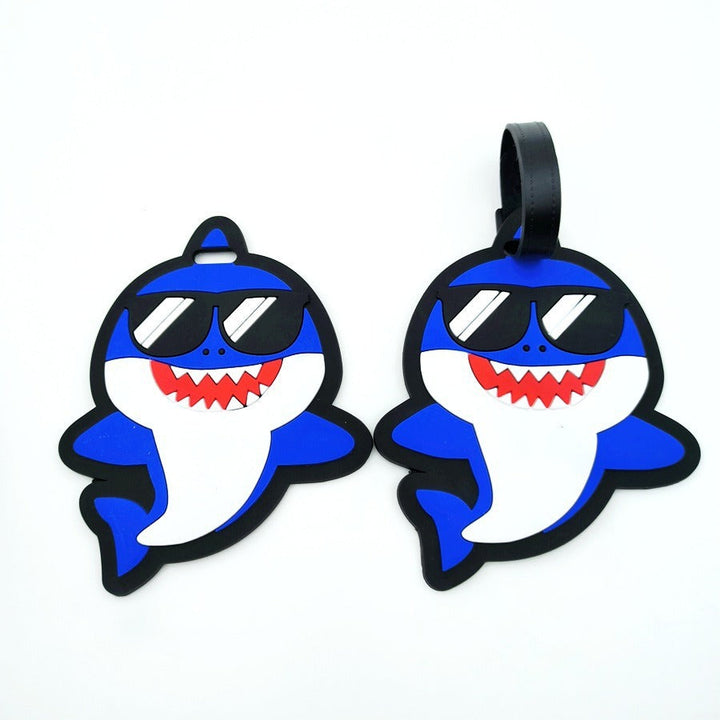 Shark-Themed Luggage Tag Stornfield