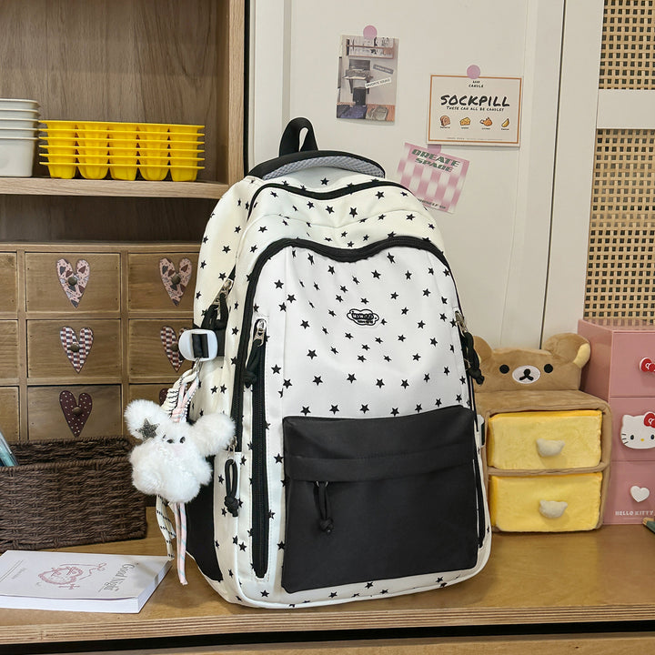 Creative Star-Printed Casual Backpack Stornfield