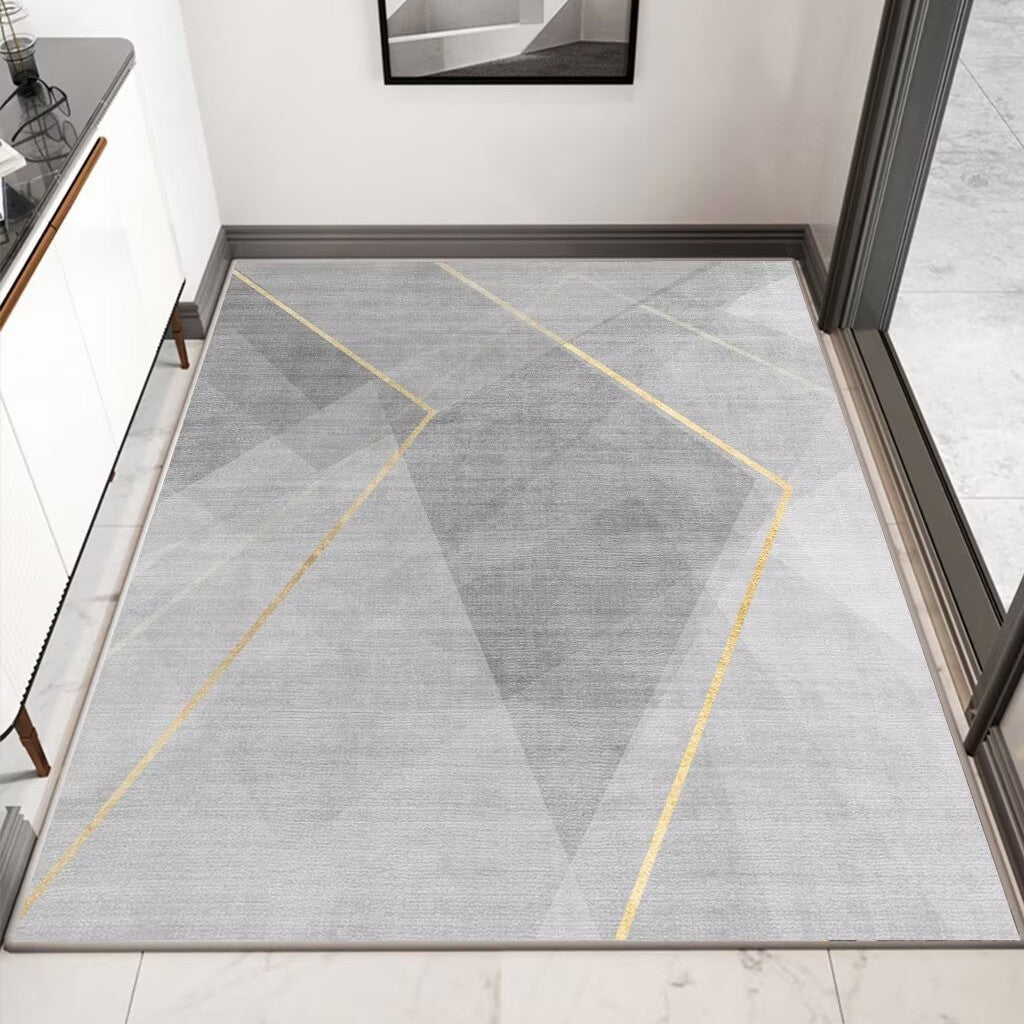 Modern Geometric Entryway Area Rug