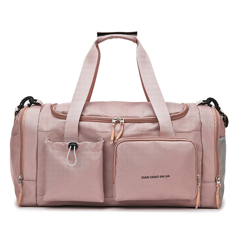 Spacious Multi-Compartment Sports Duffel Bag