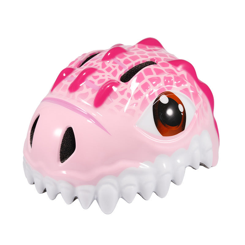 Kids' Fun Dinosaur-Themed Safety Helmet Stornfield