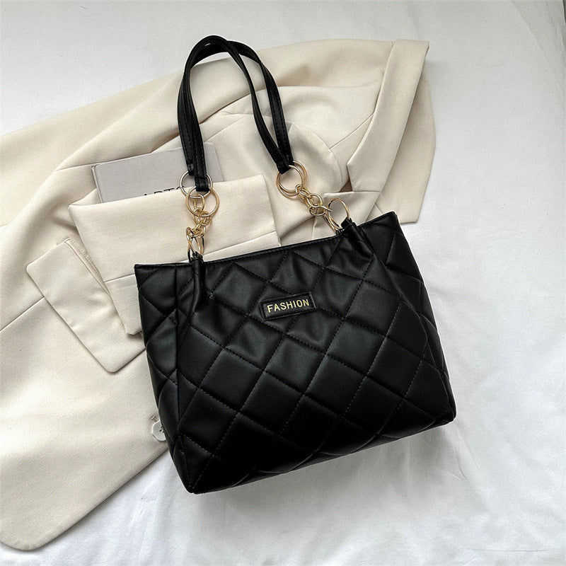 Elegant Quilted Tote Bag Stornfield