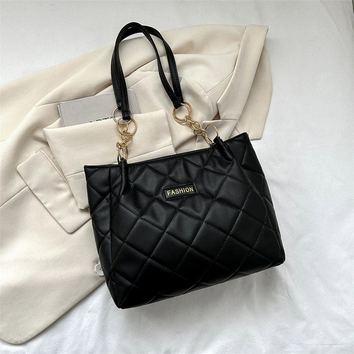Elegant Quilted Tote Bag Stornfield