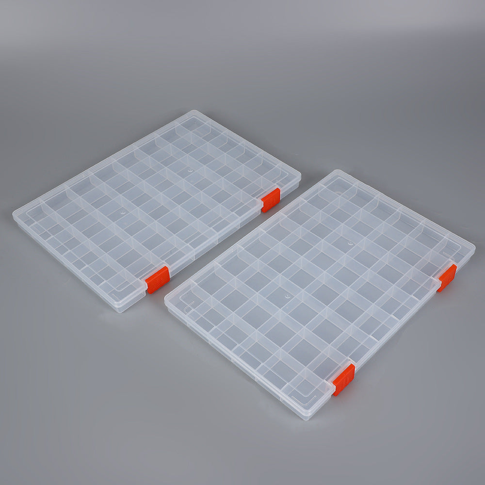 Transparent Multi-Grid Craft Organizer Stornfield