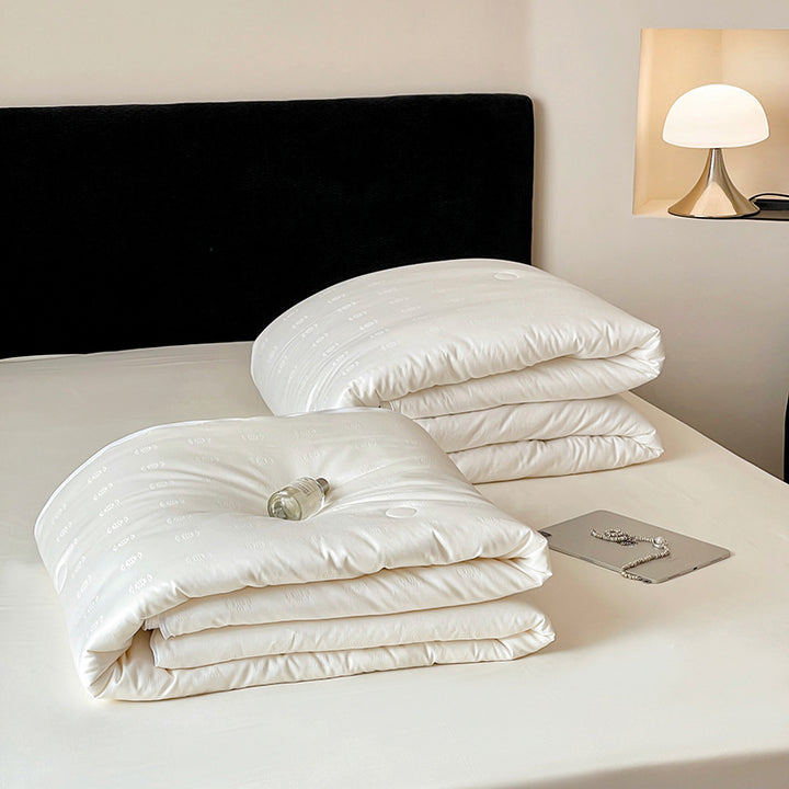 Quilted Hypoallergenic Mattress Topper with Button Tufting