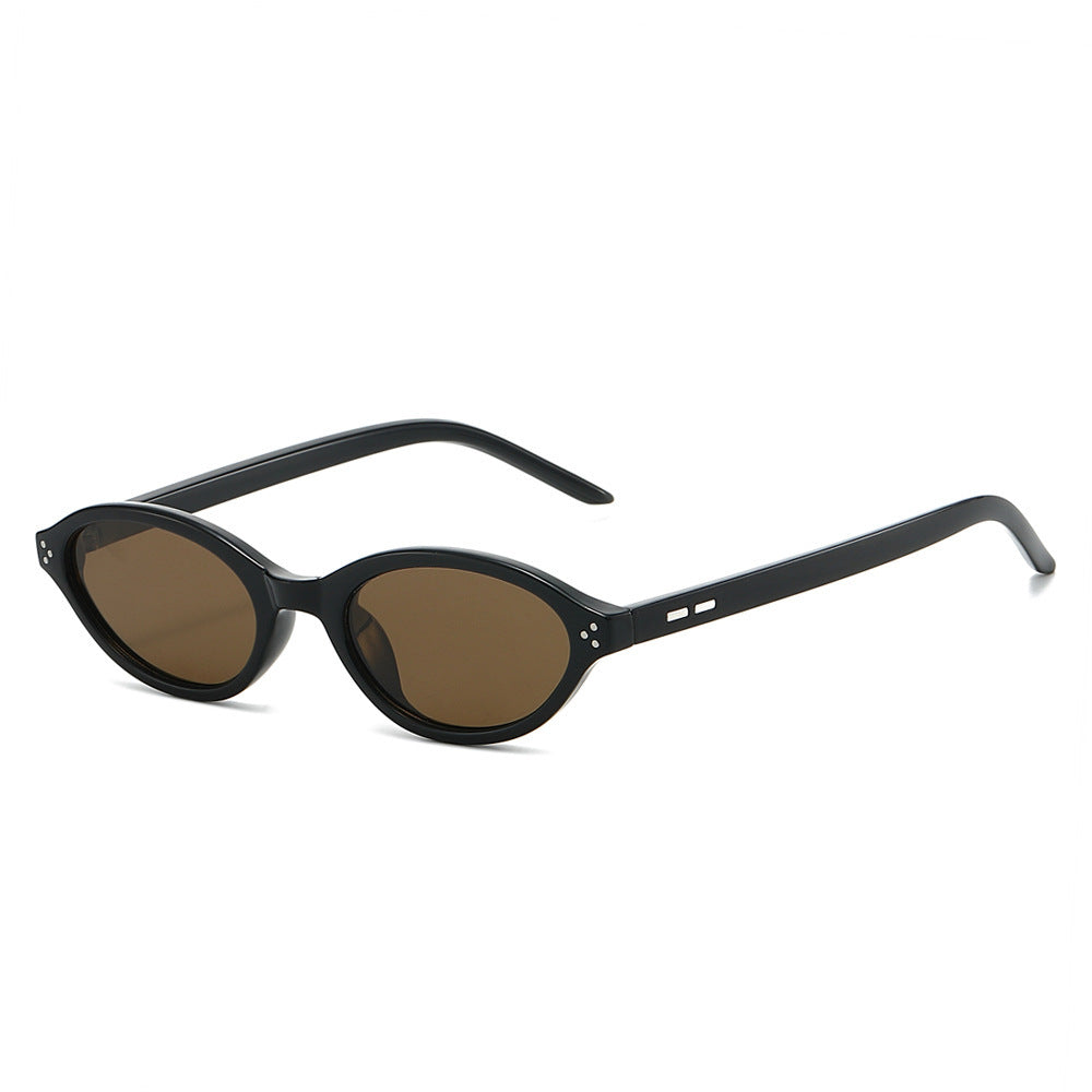 Retro-Inspired Oval Frame Sunglasses Stornfield 1787812534