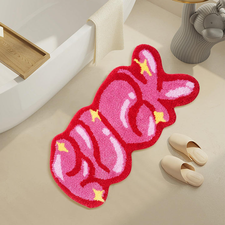 Cute Bunny-Shaped Bath Mat Stornfield