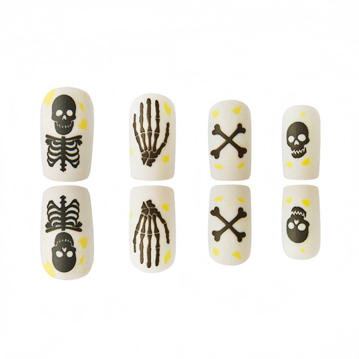 Creative Skeleton Nail Art Design Stornfield