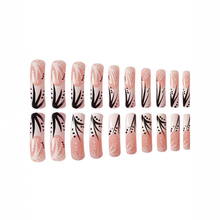 Decorative Long Acrylic Nail Set Stornfield
