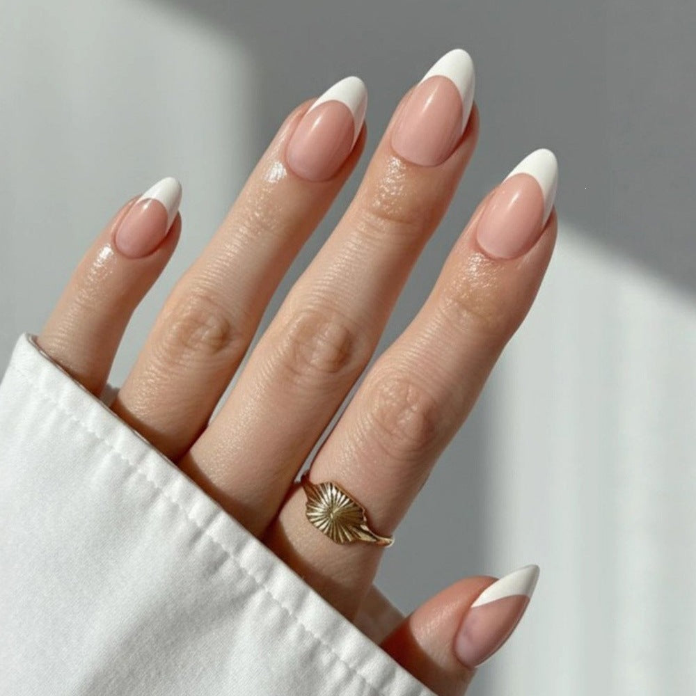 Elegant and Stylish French Design Nail Art Stornfield