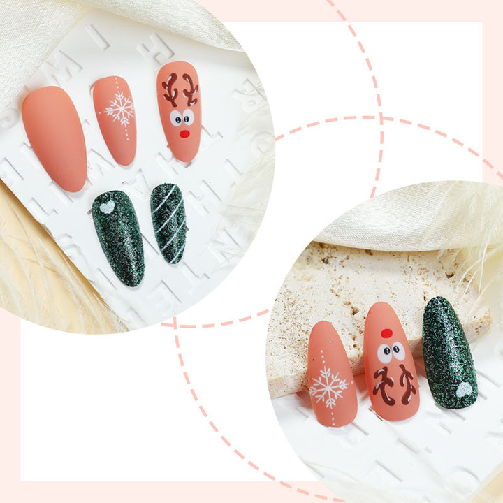 Creative Nail Art Set with Winter Design Stornfield