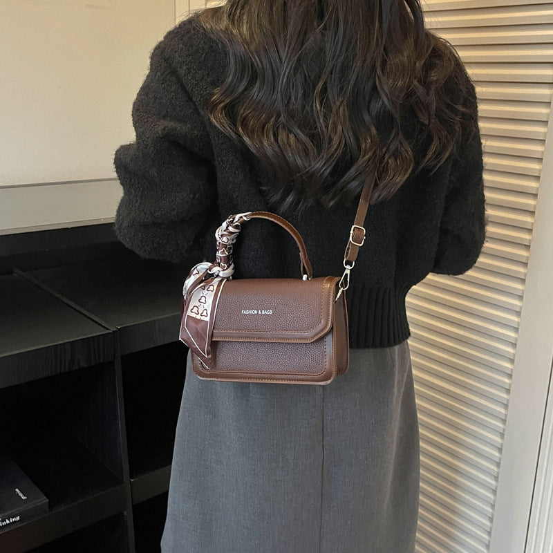 Structured Crossbody Satchel