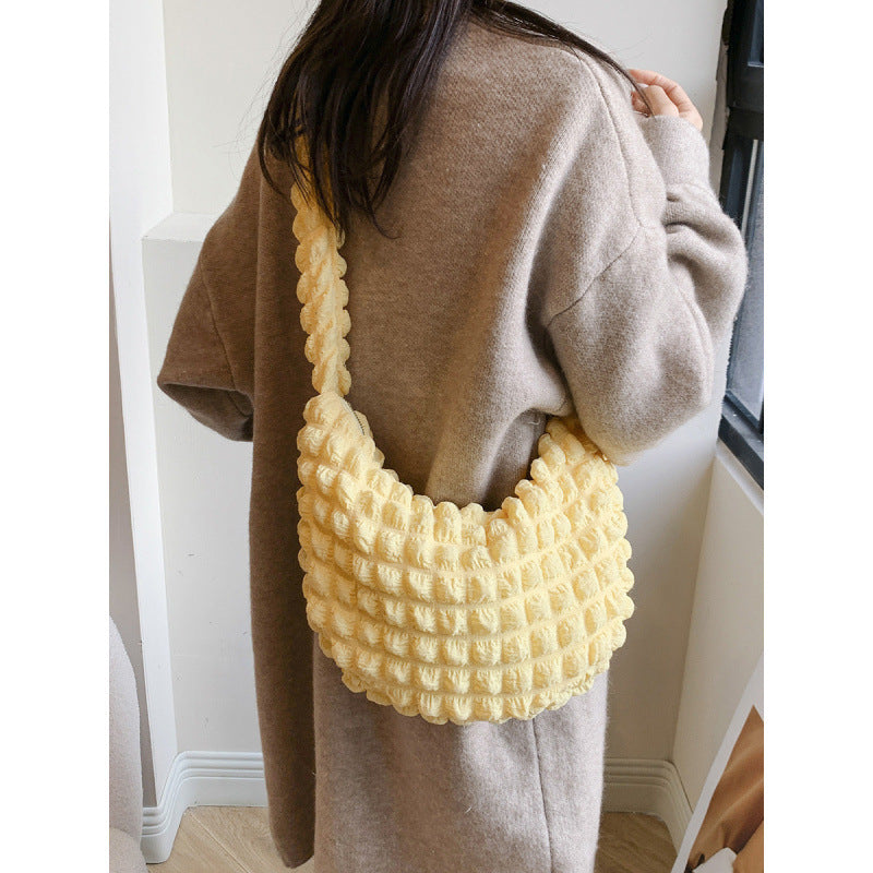 WoTextured Fabric Hobo Bag Stornfield