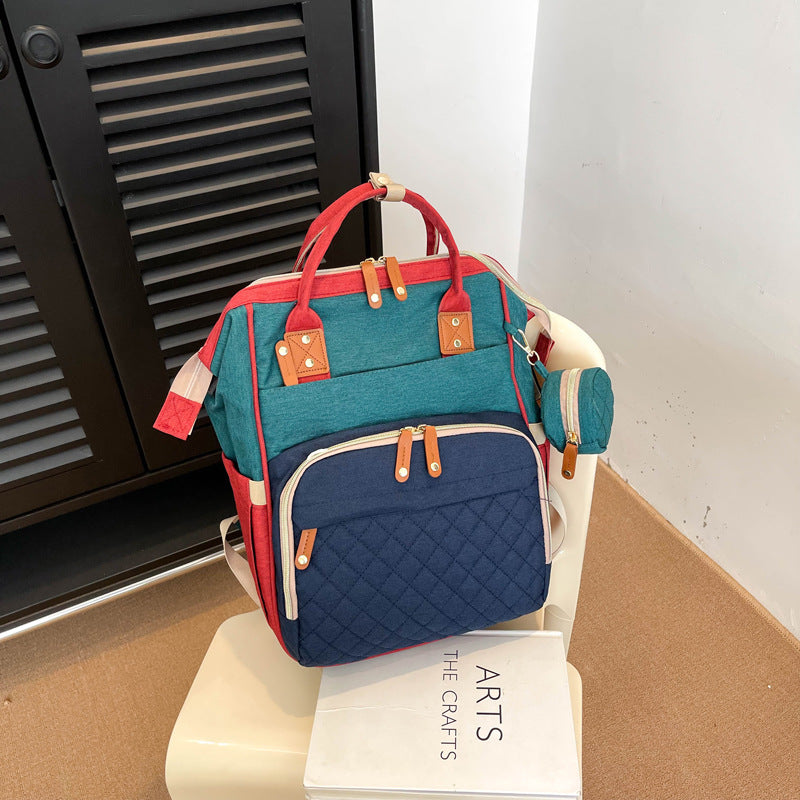 Multi-Pocket Quilted Backpack Stornfield