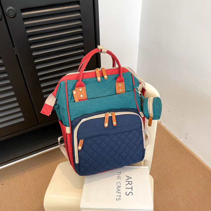 Multi-Pocket Quilted Backpack Stornfield