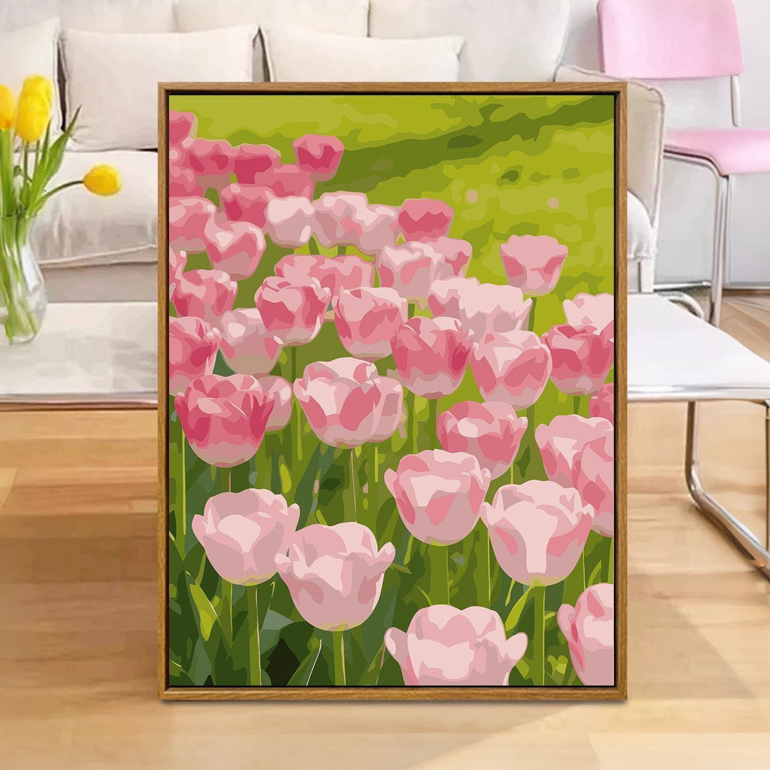 Floral Reflection Canvas Art Print Stornfield