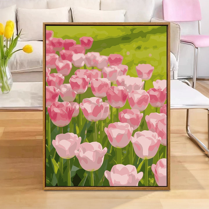Floral Reflection Canvas Art Print Stornfield