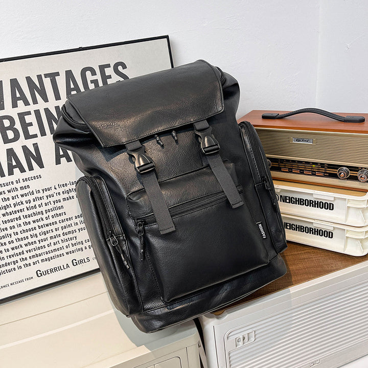 Vintage Style Leather Backpack Stornfield