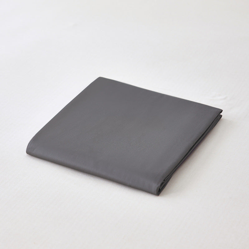 Luxury Brushed Cotton Flat Sheet with Breathable Percale Weave