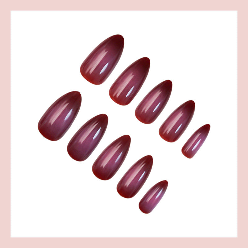 Artificial Nail Set with Versatile Designs and Luxurious Shine Stornfield