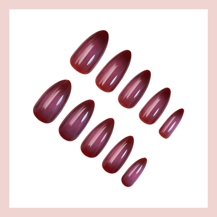 Artificial Nail Set with Versatile Designs and Luxurious Shine Stornfield