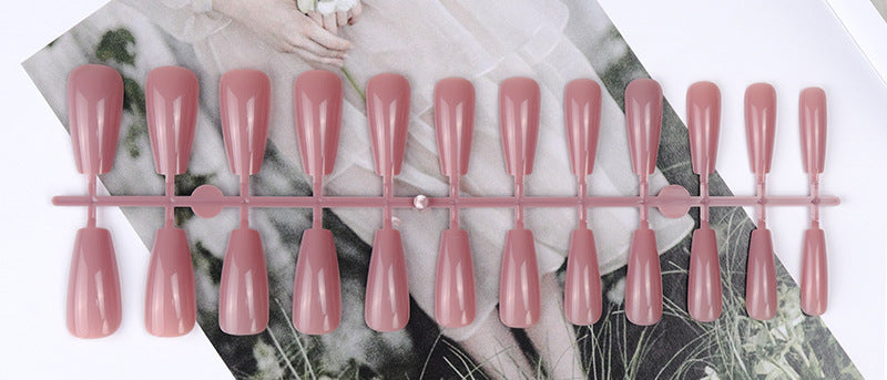 Natural Shape Press-On Nail Set Stornfield