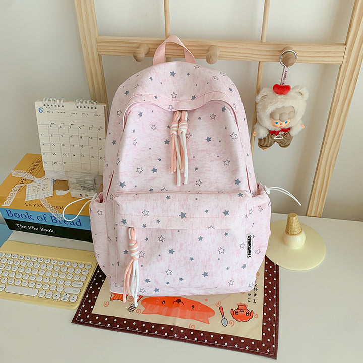 Star-Patterned Casual Backpack Stornfield 1791204705