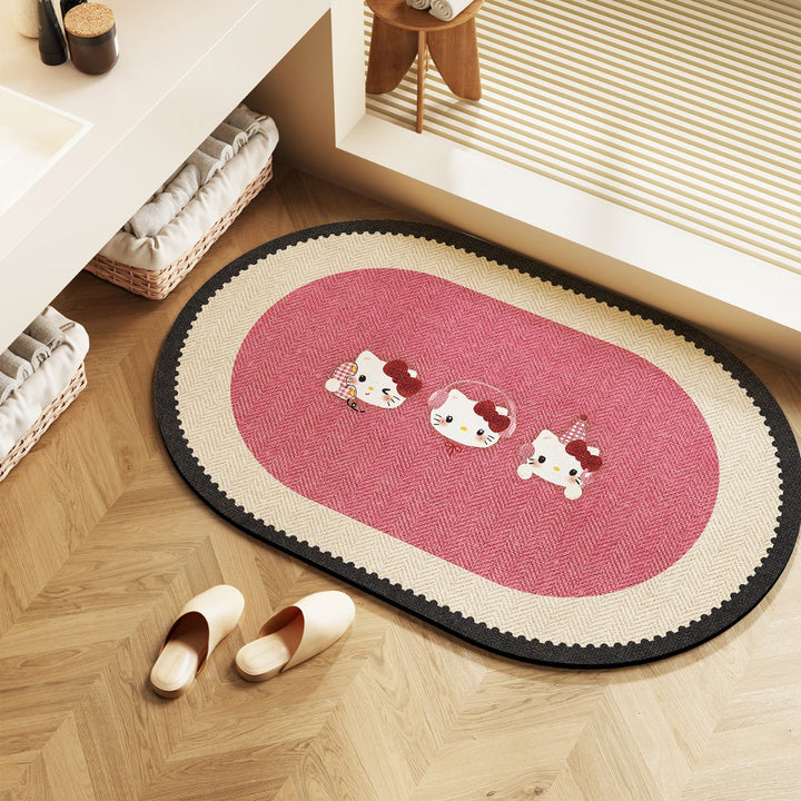 Cute Cartoon Character Bath Rug