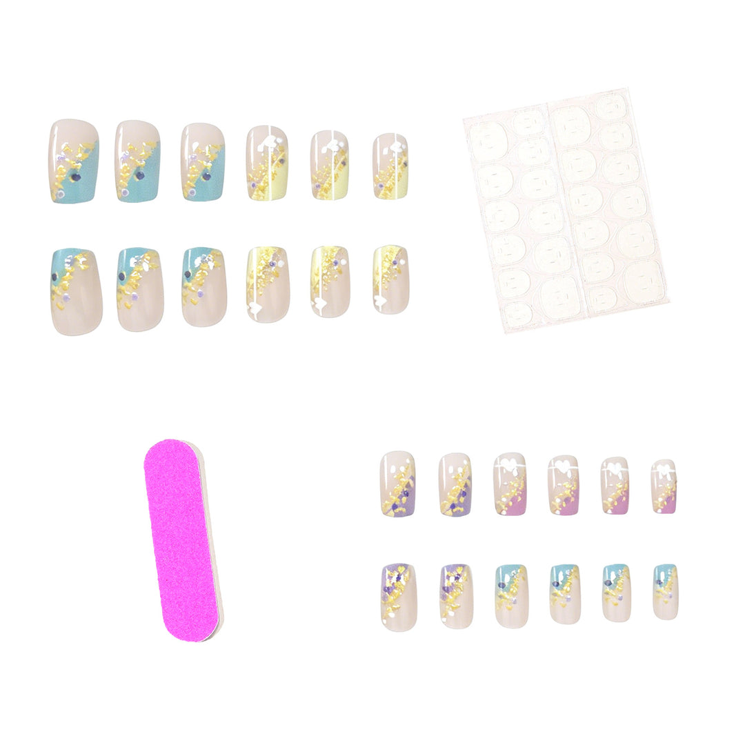 Elegant Ombre Acrylic Nail Art Enhancements Stornfield