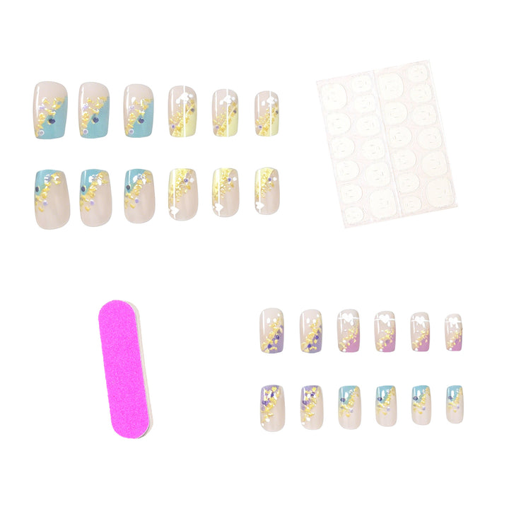 Elegant Ombre Acrylic Nail Art Enhancements Stornfield